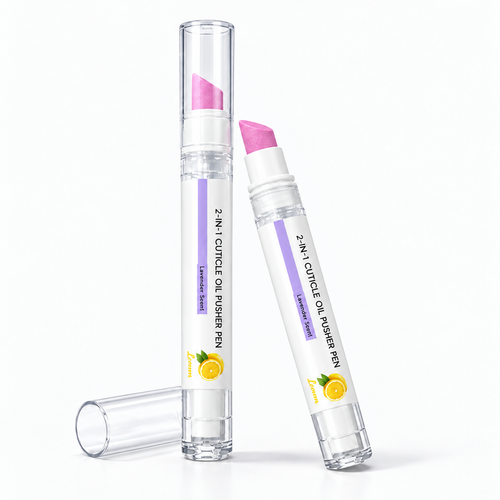 💅2-in-1 Cuticle Care Pen – 45° Ceramic Tip + Hydrating Oil for All Nail Types